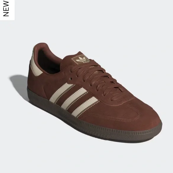 NWT Adidas Samba OG Sneakers Preloved Brown Size Men 6/Women 7 - Picture 2 of 15